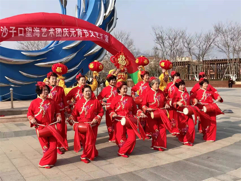 萬(wàn)家燈火慶團(tuán)圓，嶗山沙子口街道喜氣洋洋鬧元宵